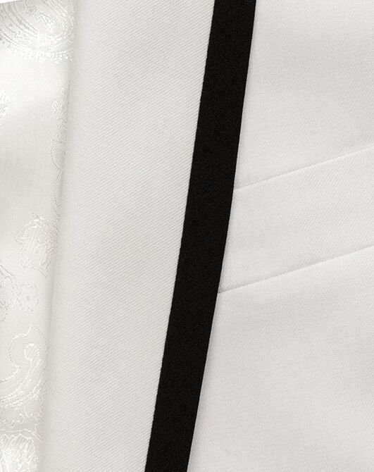 BLACKTIE XAVIER White Wedding Tuxedo White Tuxedo - 4