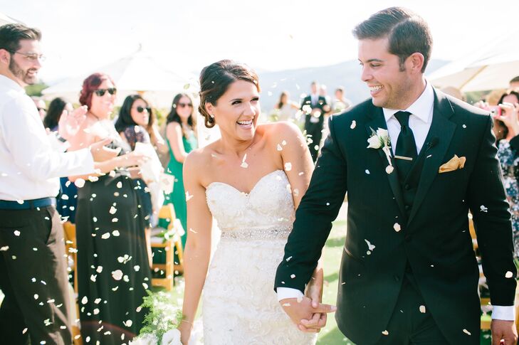 White Flower Petal Recessional