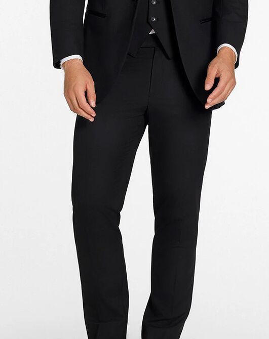 BLACKTIE METRO Black Wedding Suit Black Tuxedo - 3