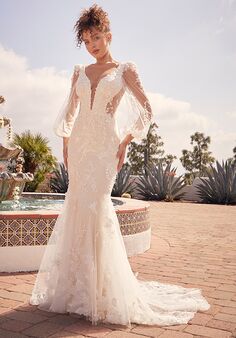 Beloved by Casablanca Bridal BL434 Montie Fit-and-Flare Wedding Dress
