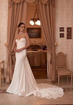 Soft flow by Ricca Sposa ATELIER Noor 25-009(3) Mermaid and Trumpet Wedding Dress