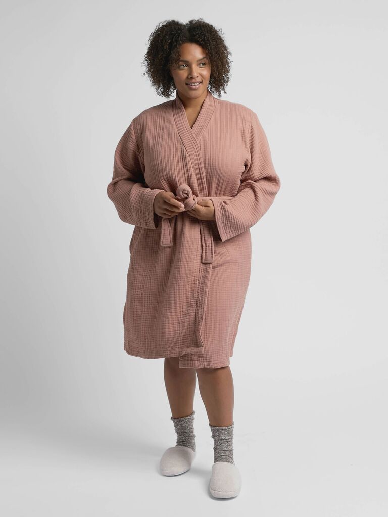 Parachute luxurious cotton robe for self-care anniversary gift for girlfriend