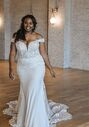 Essense of Australia D3247 plus Fit-and-Flare Wedding Dress - thumbnail - 3