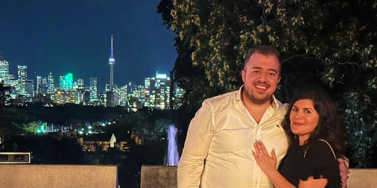 Manzar & Ozan Home Page Banner