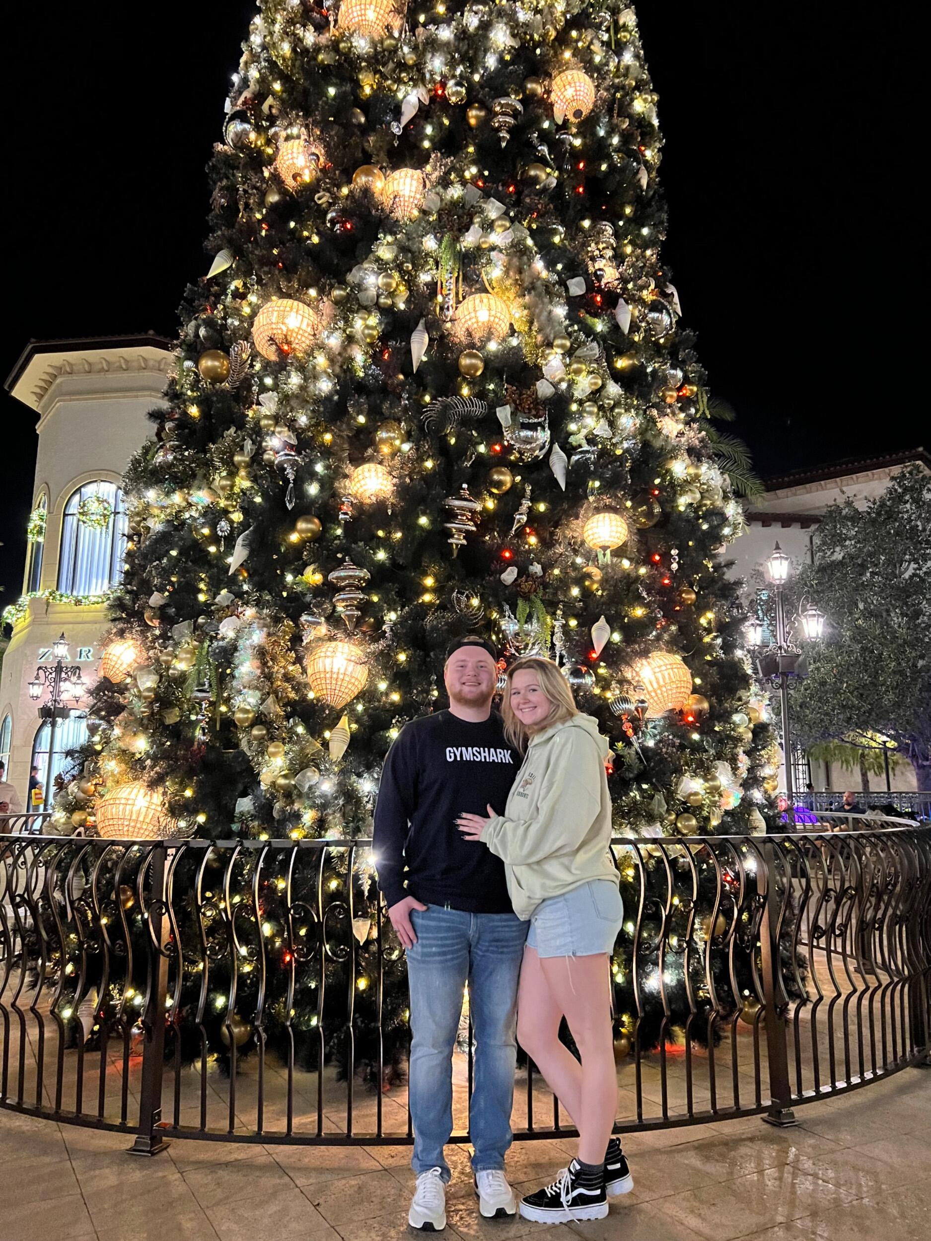 1st Disney Springs date! 
Another favorite thing Emma and Dustin love to do is visit the springs!