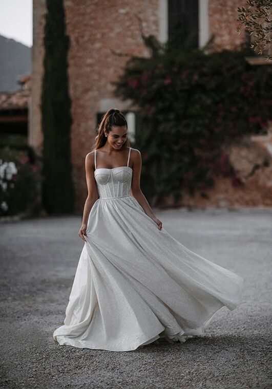 Abella Marina Ball Gown Wedding Dress - 4