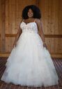 Essense of Australia D3587 plus Ball Gown Wedding Dress - thumbnail - 3