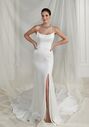 Justin Alexander Elliot Sheath Wedding Dress - thumbnail - 3