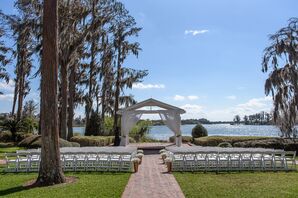 Wedding Ceremony at Cypress Grove Estate House in Orlando, Florida