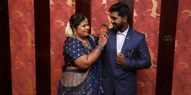 Dharshini & Prem Home Page Banner
