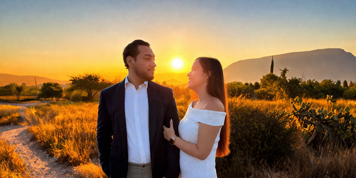 Sinem & Sergio  Home Page Banner