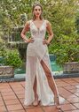 Jasmine Couture ALLIE T242068 Fit-and-Flare Wedding Dress - thumbnail - 1