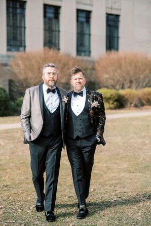 Wedding Portraits at the Everhart Museum in Scranton, Pennsylvania