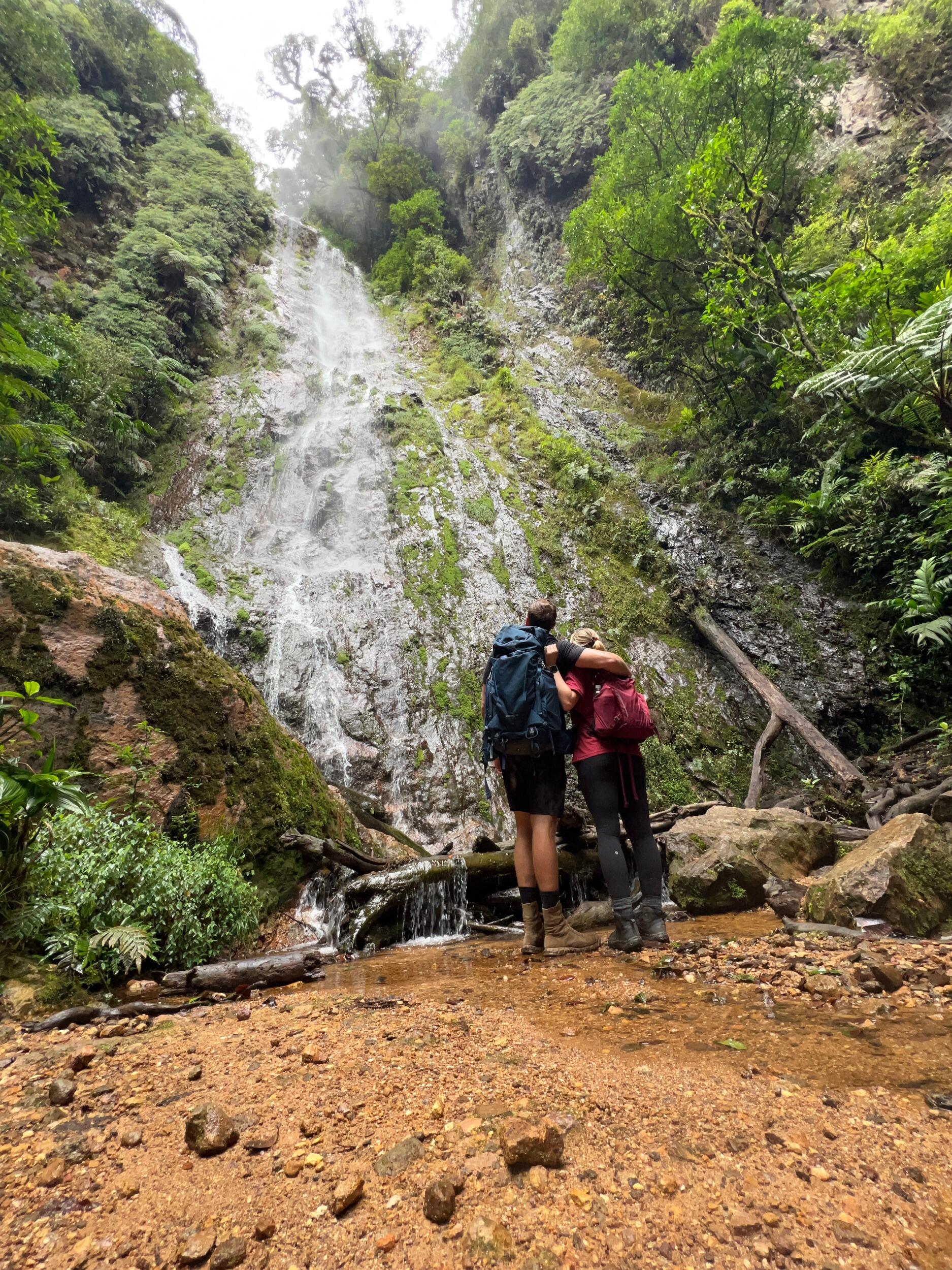 First hike together in Honduras!