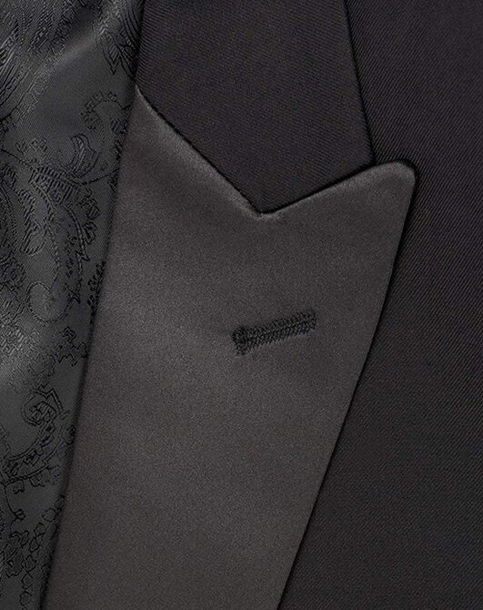 BLACKTIE EDWARD Black Tailcoat Wedding Tuxedo Black Tuxedo - 3