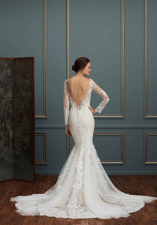 Amaré Couture C115 Elodie Mermaid Wedding Dress - 3