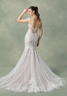 Justin Alexander Fabiana Fit-and-Flare Wedding Dress