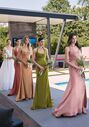 Ladivine CD796 Halter Bridesmaid Dress - thumbnail - 2