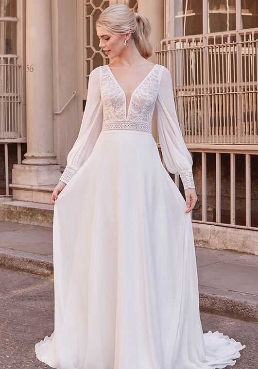 Adore by Justin Alexander Griffin A-Line Wedding Dress - 2