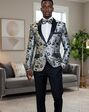 BLACKTIE AMSTERDAM Silver Wedding Tuxedo Grey Tuxedo - thumbnail - 3