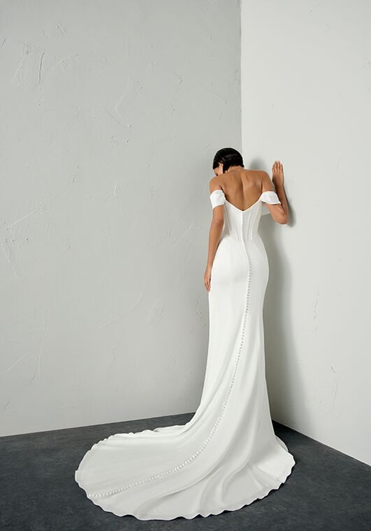 Justin Alexander Signature Tempest Fit-and-Flare Wedding Dress - 2
