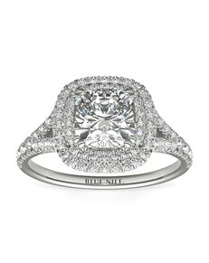 Blue Nile Round Cut Engagement Ring