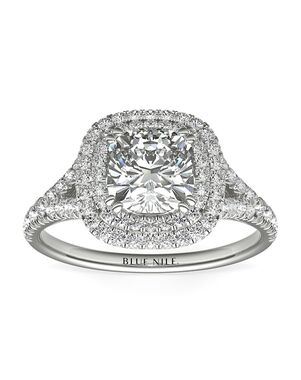 Blue Nile Round Cut Engagement Ring