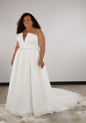 Essense of Australia D3899plus A-Line Wedding Dress