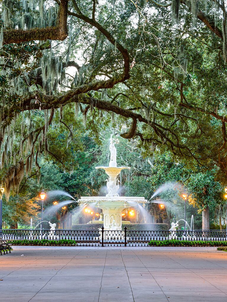 Savannah, Georgia southern mini-moon getaway