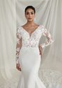 Justin Alexander Easton Fit-and-Flare Wedding Dress - thumbnail - 2