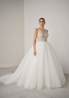 Justin Alexander Signature Marquise Ball Gown Wedding Dress