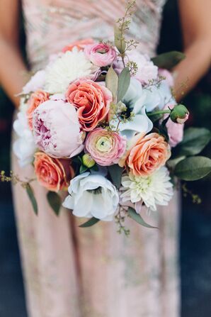 Peony, Rose, Ranunculus and Anemone Bouquet
