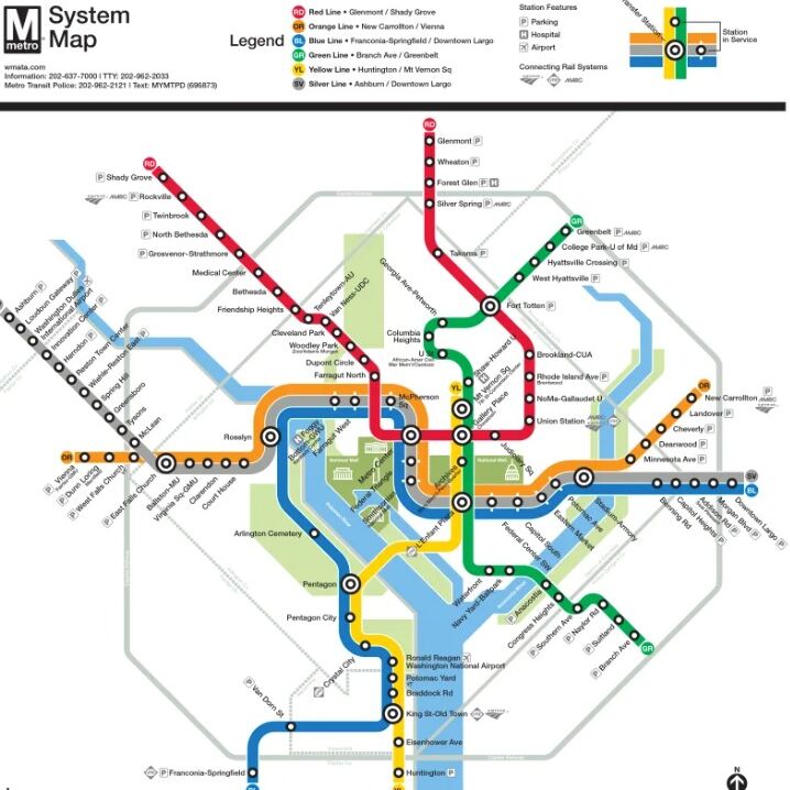 Picture of DC Metro System 