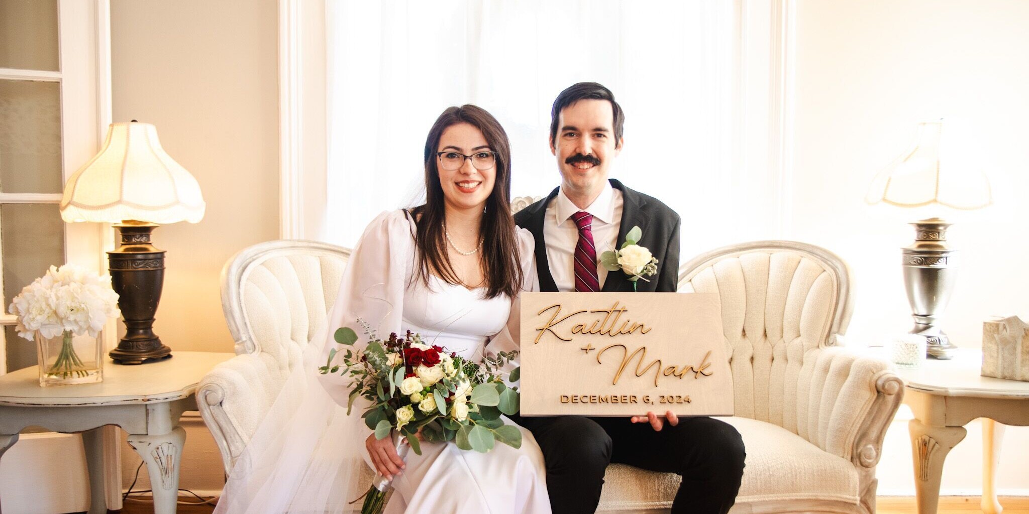 Kaitlin & Mark Home Page Banner