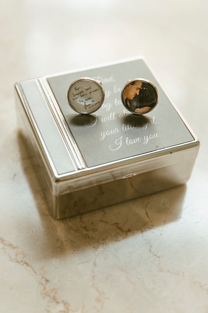 Personalized Cuff Links for Dad