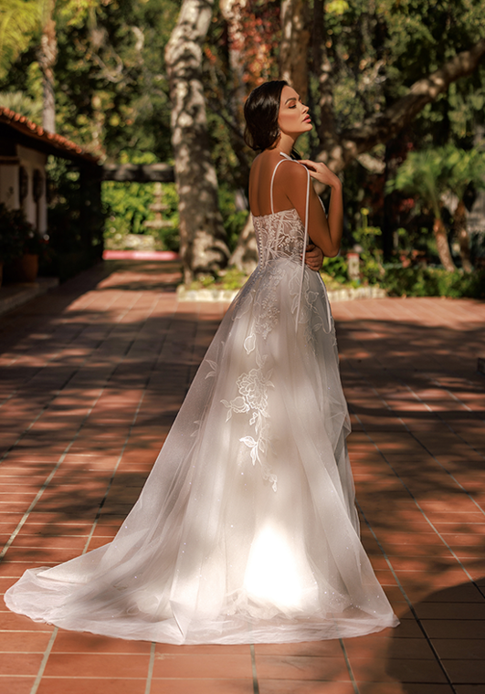 Moonlight Tango T187 A-Line Wedding Dress - 2