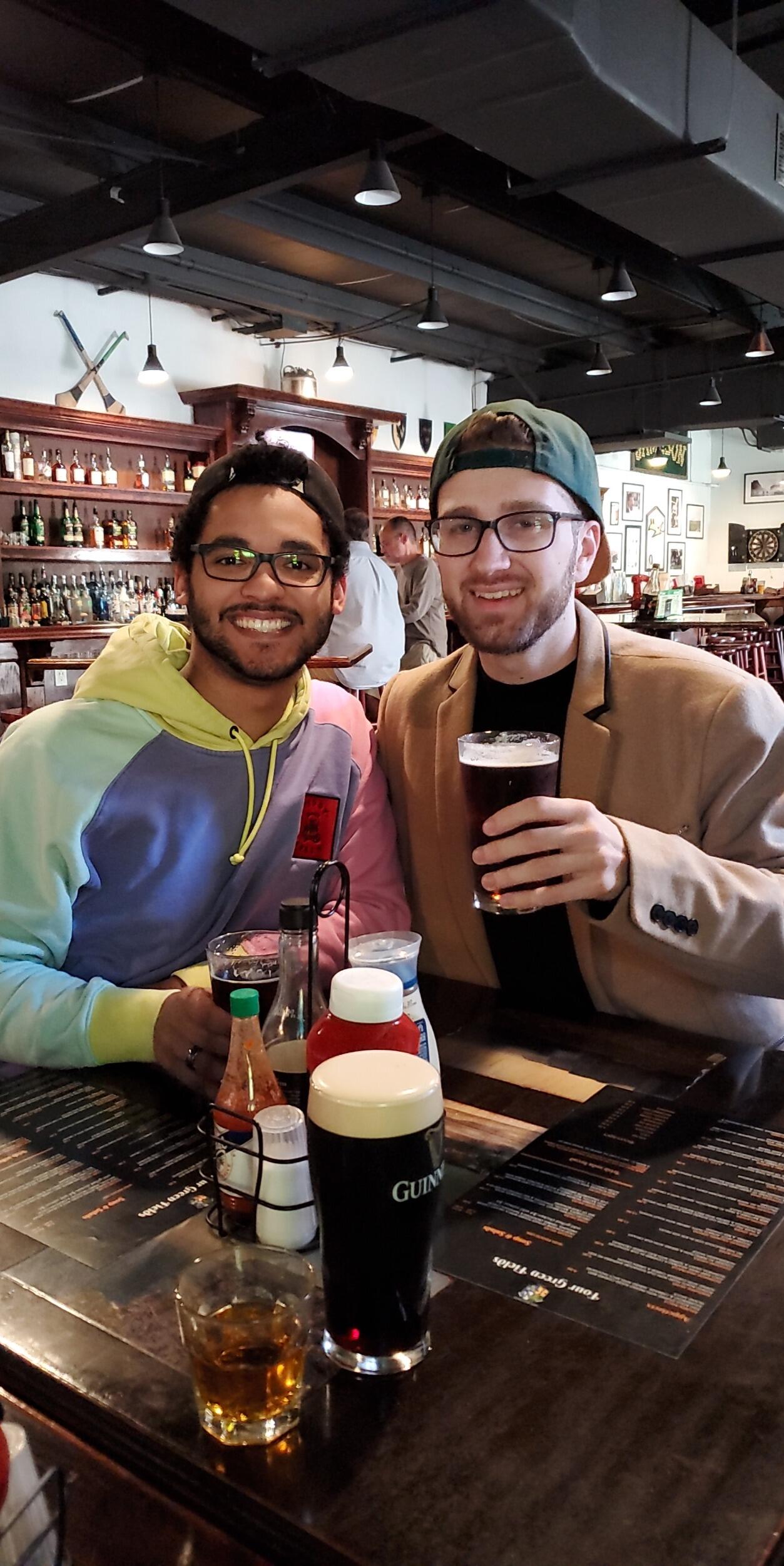An Irish Pub Here -  Thanksgiving Bar Stop - Four Green Fields