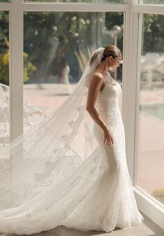 Stella York SY8237 Column Wedding Dress