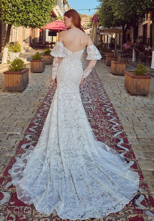 L'amour by Calla Blanche LA25118 Maggie Sheath Wedding Dress - 2