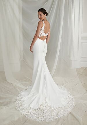 Justin Alexander Emerson Fit-and-Flare Wedding Dress