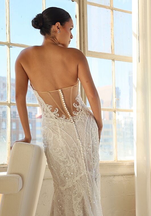 Martina Liana Luxe LE1399 Fit-and-Flare Wedding Dress - 3