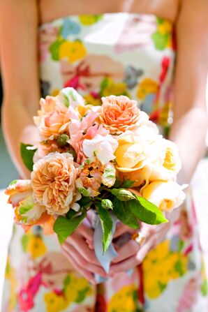 Garden Fresh Bridesmaid Bouquet