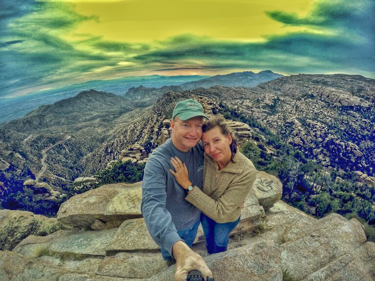 April & John Home Page Banner