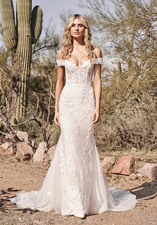 Lillian West 66160 A-Line Wedding Dress - 2