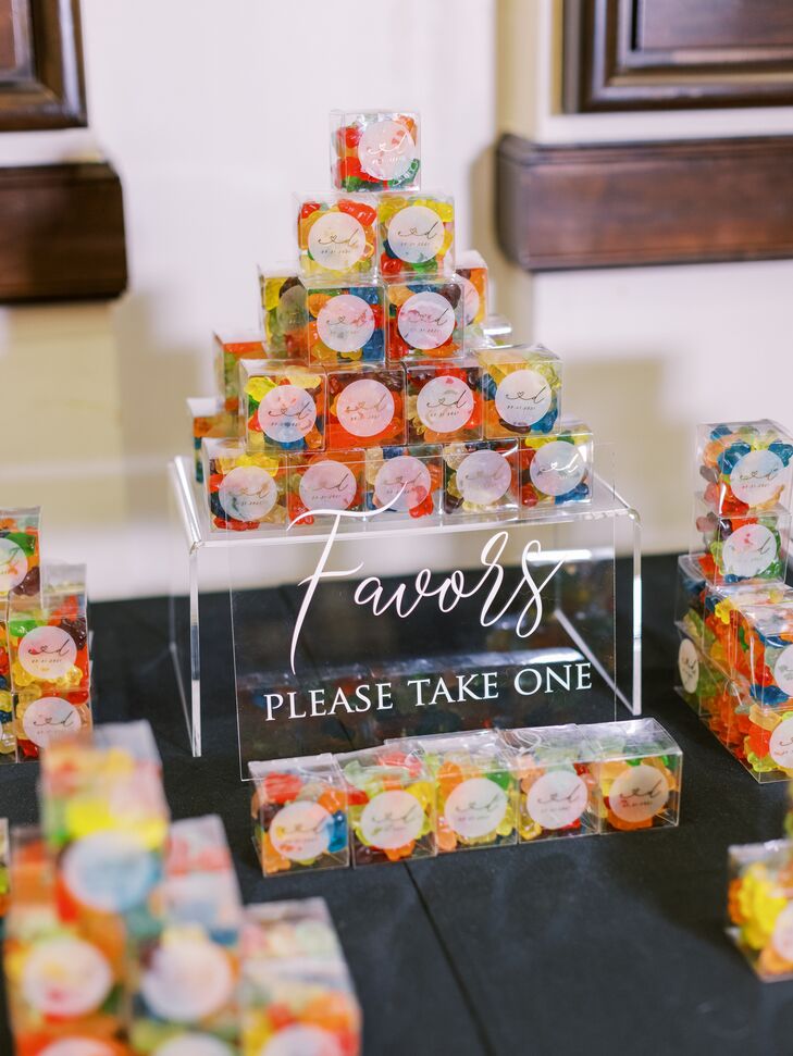 Gummy Candy Wedding Favors