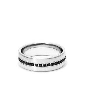 James Allen 16360 White Gold Wedding Ring