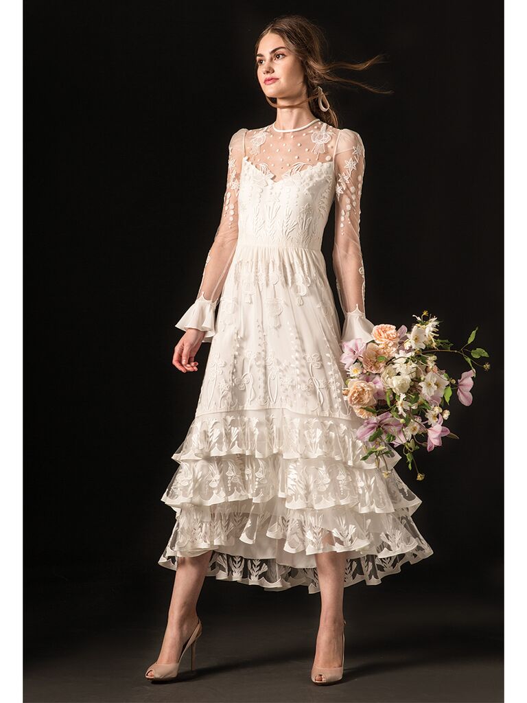 Vintage Midi Wedding Dresses