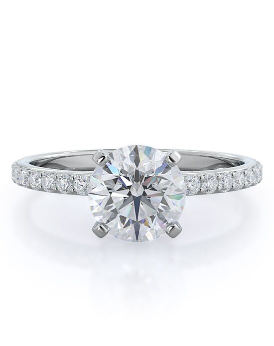 With Clarity Classic Princess, Asscher, Cushion, Emerald, Marquise, Pear, Radiant, Round, Oval Cut Engagement Ring - 1