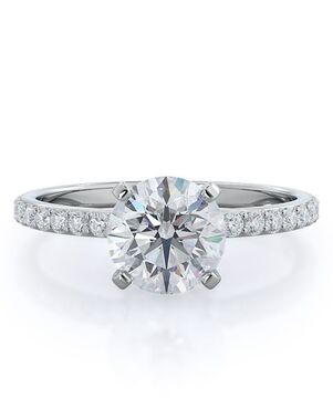 With Clarity Classic Princess, Asscher, Cushion, Emerald, Marquise, Pear, Radiant, Round, Oval Cut Engagement Ring
