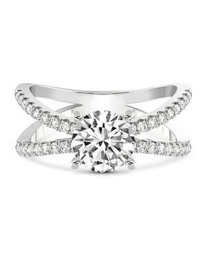 Friendly Diamonds Glamorous Princess, Asscher, Cushion, Emerald, Pear, Radiant, Round, Oval Cut Engagement Ring